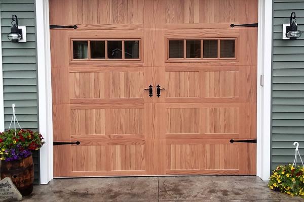 Stamped Carriage House in Light Oak Woodtone Albion, NY