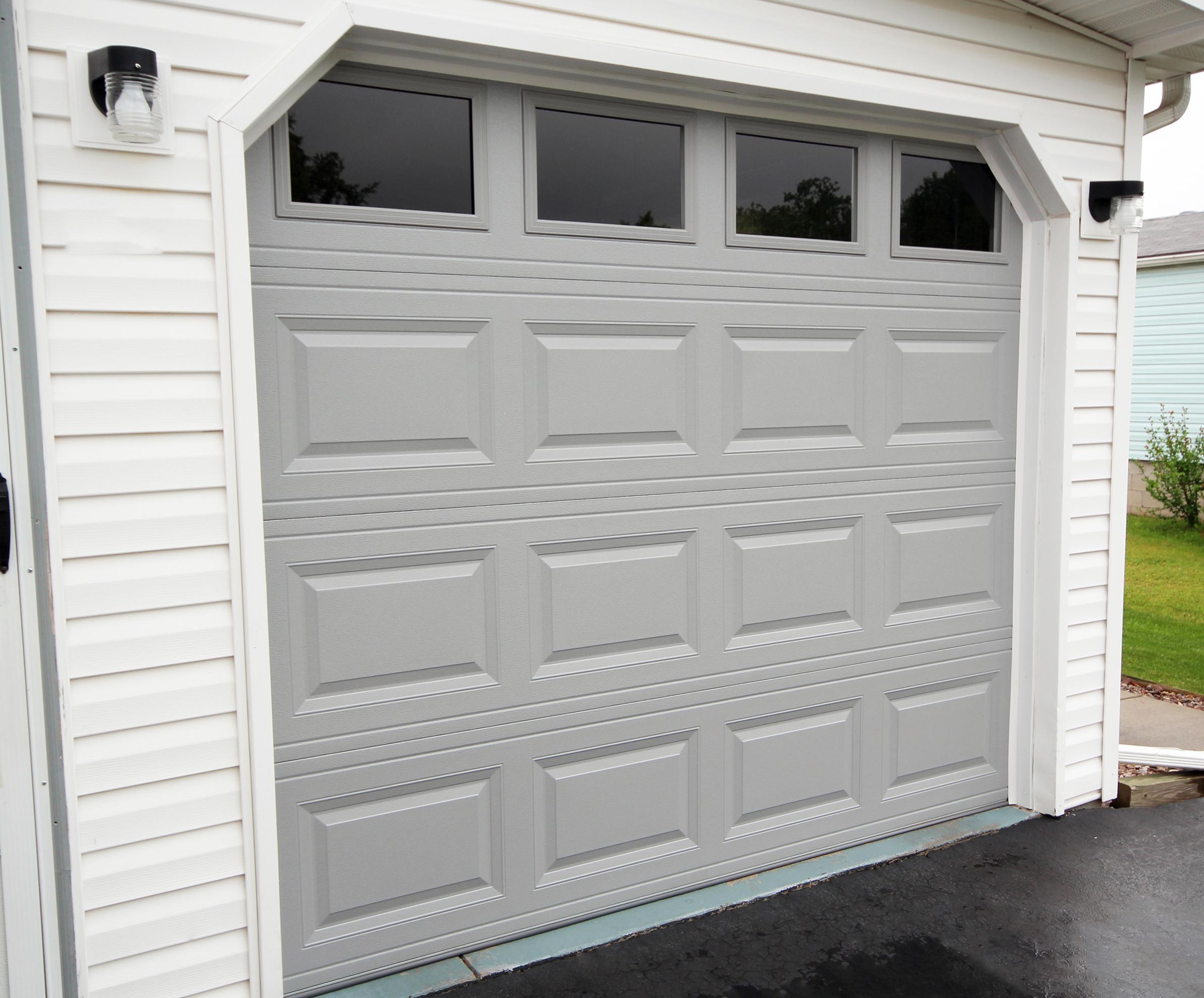 8x7 Raised Panel Garage Door
